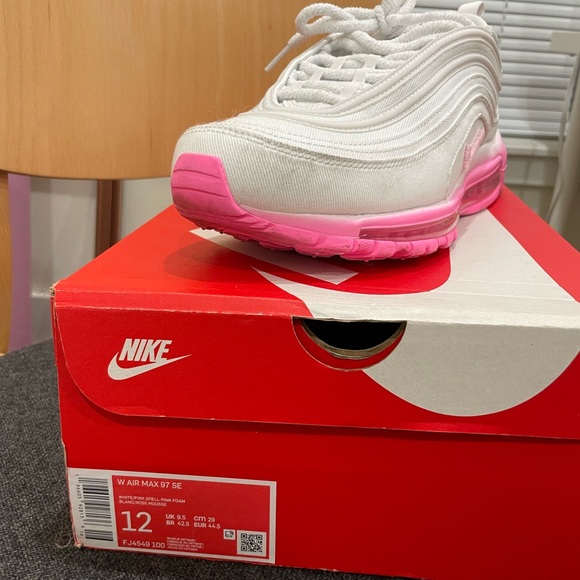 nike - air max 97 - pink - W12 / M10.5 - Picture 2 of 3